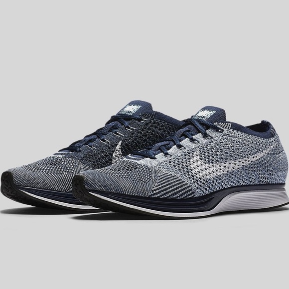 nike flyknit racer blue tint
